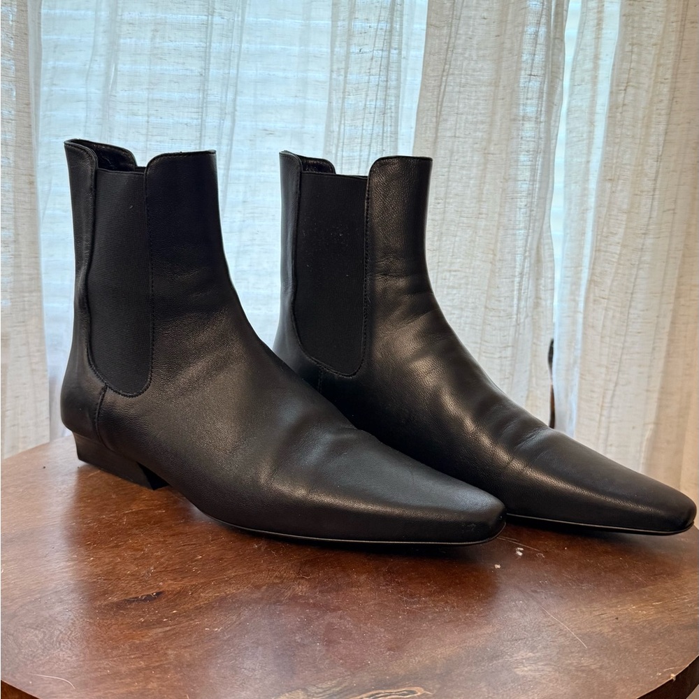 STAUD Black Ankle Boots